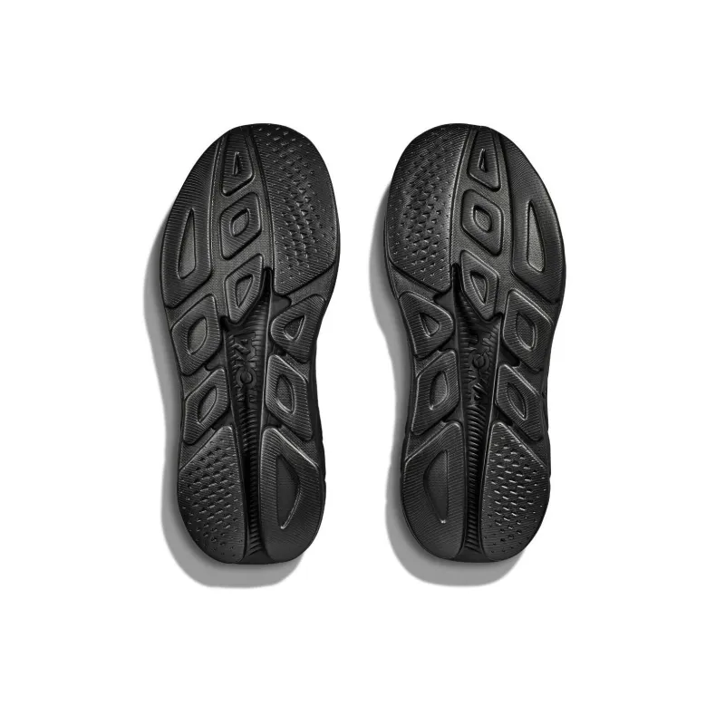 HOKA ONE ONE RINCON 4 Slip Resistant Low Top Running Shoes Men's Black-4