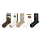 American Vintage Style Crew Socks N Set-5 Pack[Original New Product 7A Antibacterial]
