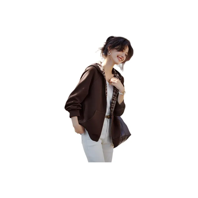 Mo Han Yi Mei Sweatshirt Women's Tan-2