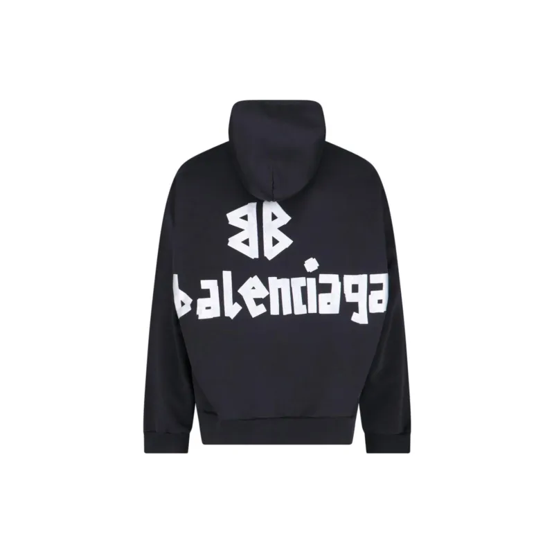 Balenciaga Ripped Pocket Hoodie-1