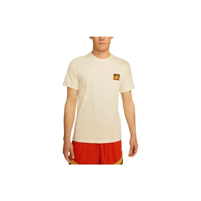 Nike T Shirts Men White-2
