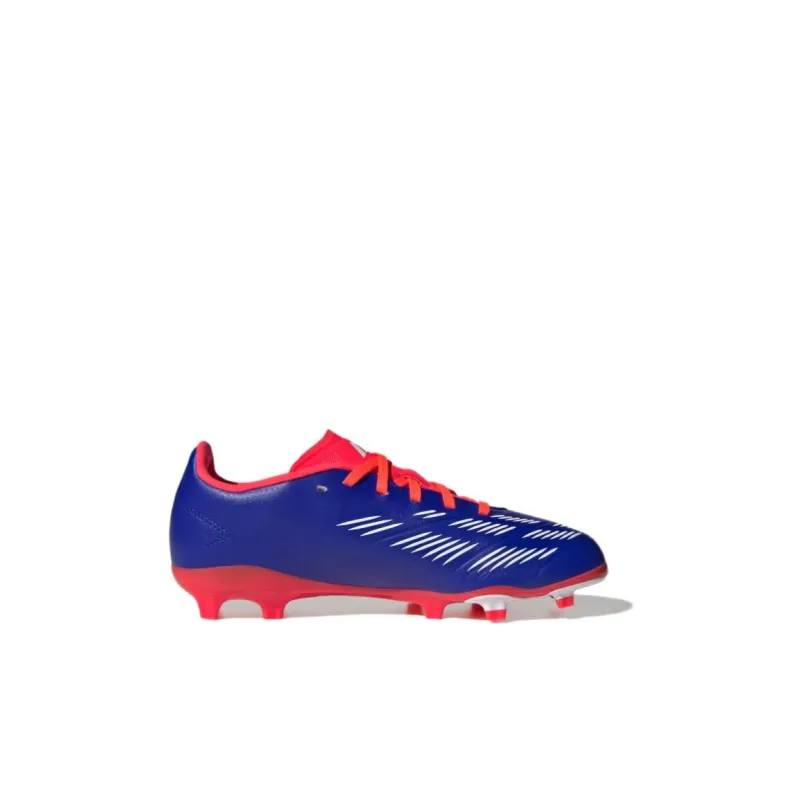Adidas PREDATOR LEAGUE Anti Slip And Wear Resistant Support Lightweight Low Top Kids' Soccer Shoes Blue Kids'-1