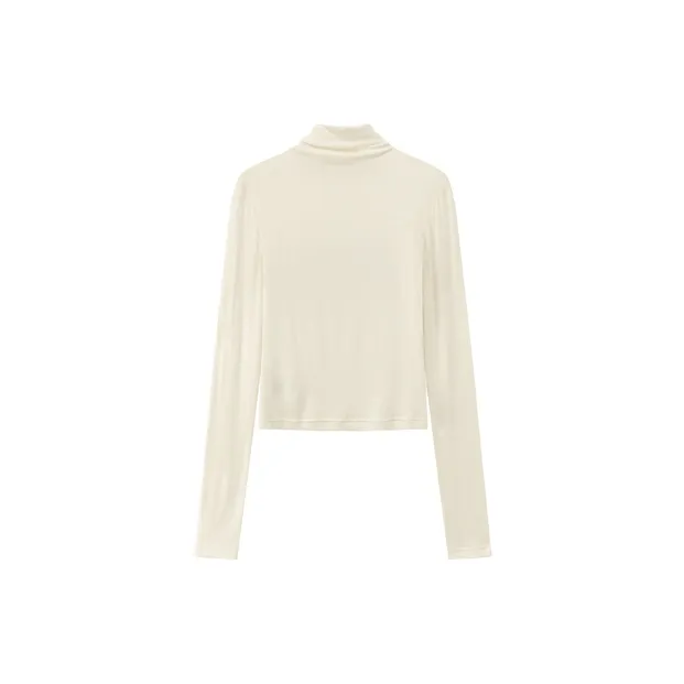 CHUU T Shirt Women's White Apricot-1
