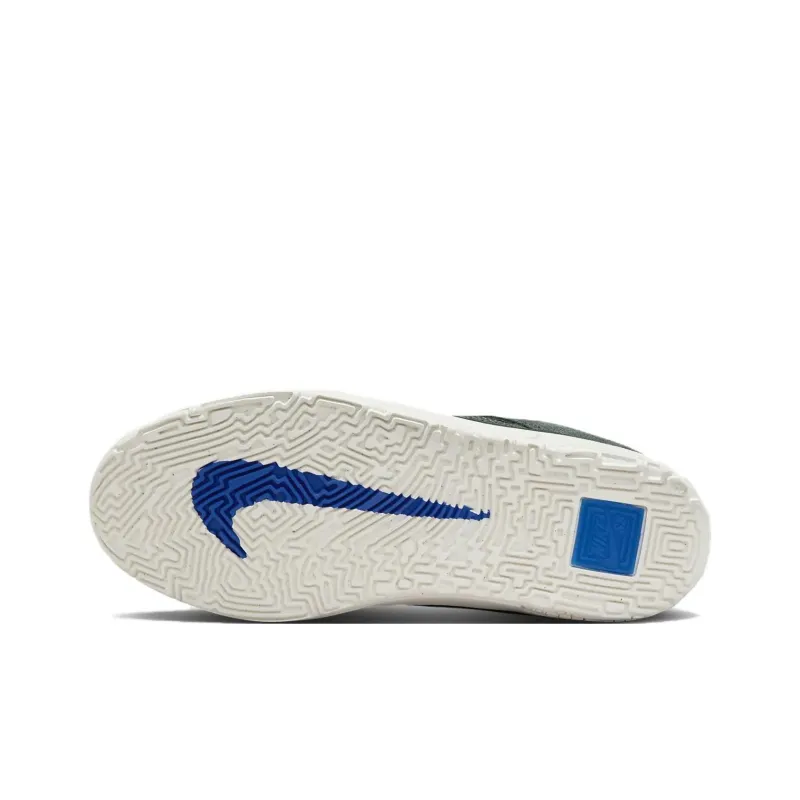 Nike SB DAY ONE Anti Slip Wear Resistant Low Top Kids' Skateboarding Shoes Green Unisex-4