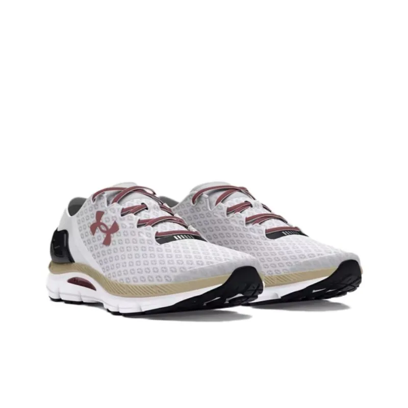 Under Armour Speedform Gemini Slip Resistant And Breathable Low Top Casual Running Shoes Unisex White-2