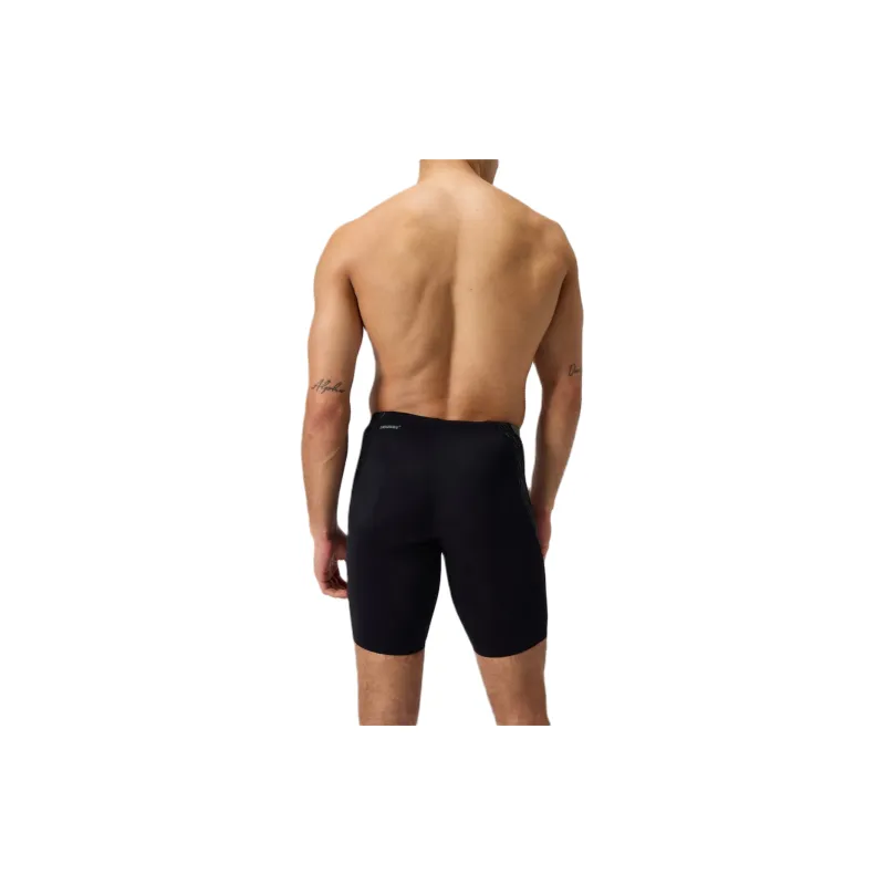 Speedo Adult Pace Cap Black Swimming Shorts Men Gray-6