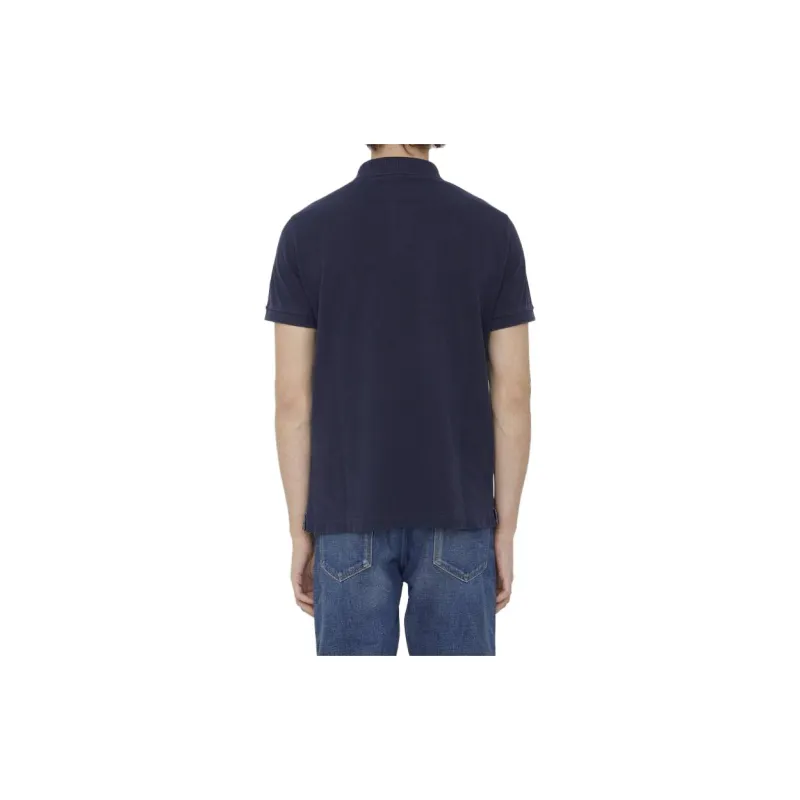STONE ISLAND Logo patch Polo Shirt-3