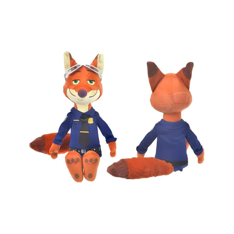 Disney Shanghai Disney, Zootopia Nick Dolls Plush Doll 29cm Height-2