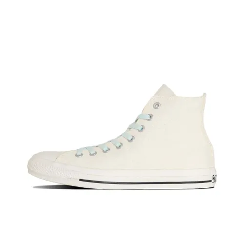 Converse All Star Canvas Shoes Unisex High-Top White/Light Blue