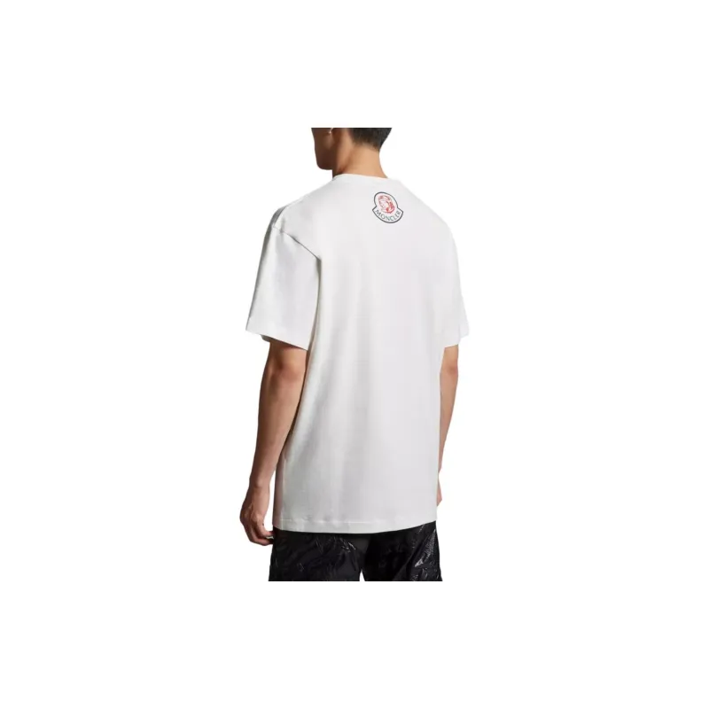 Moncler X Ice Cream Moncler X BBC ICECREAM Co-branded Series T-Shirts Unisex White-2