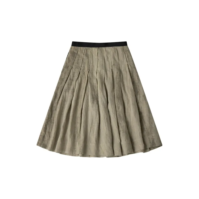 CYCLE DOCUMENT Casual Short Skirts Women's Autumn Grass Umber-1