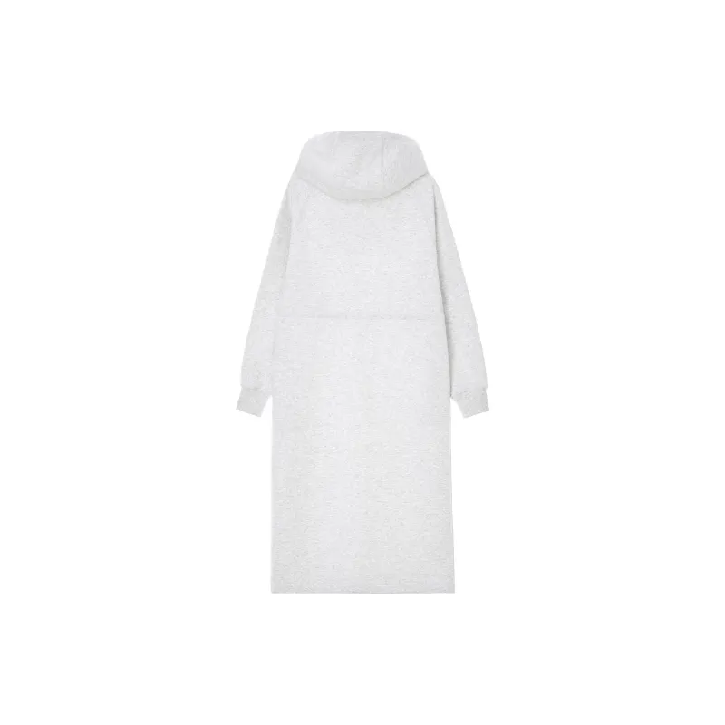 Lee Long-Sleeved Dresses Women's Light Gray-1