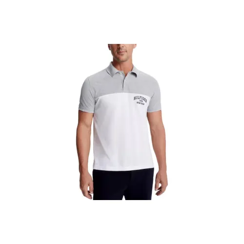 Tommy Hilfiger Polo Shirts Men Gray