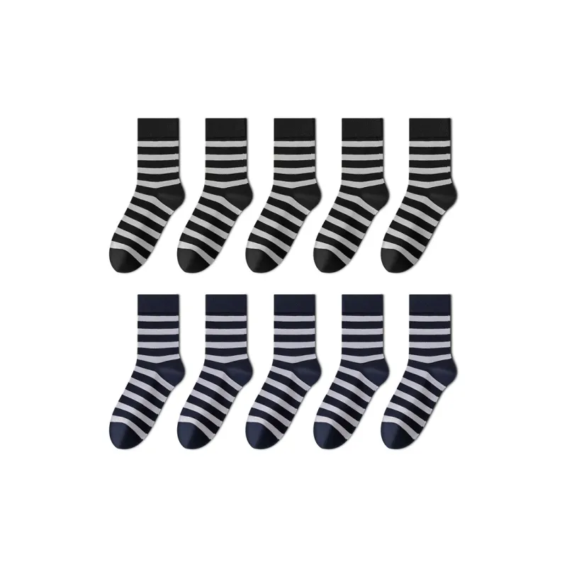 MIIOW Mid Calf Socks Men's Combo Set-12