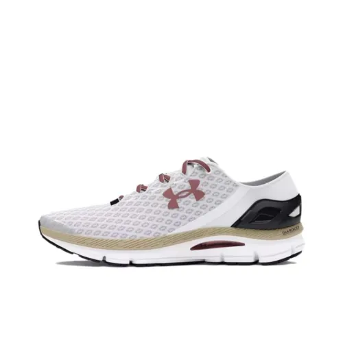 Under Armour Speedform Gemini Slip Resistant And Breathable Low Top Casual Running Shoes Unisex White