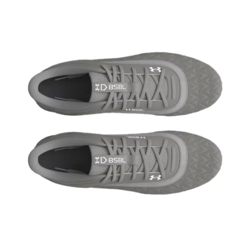 Under Armour Leadoff Anti Slip Wear Resistant Low Top Training Shoes Men's Gray-3