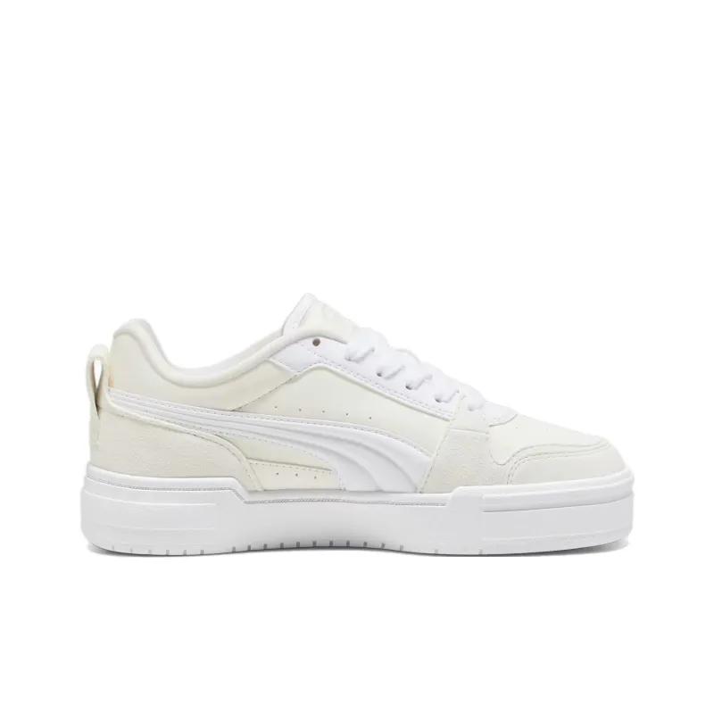 PUMA Ca Pro Anti-Slip Wear-Resistant Low-Top Skateboard Shoes Women's Ecru-1