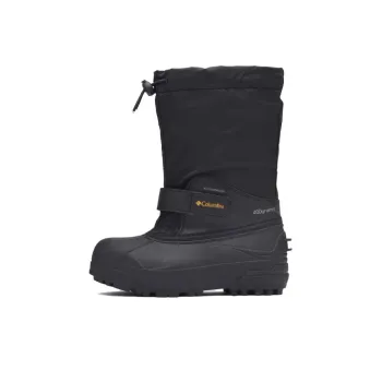 Columbia Powderbug Plus 2 Waterproof And Warm Knee-High Kids' Boots Black Teenagers