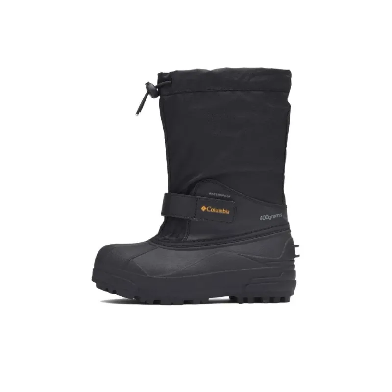 Columbia Powderbug Plus 2 Waterproof And Warm Knee-High Kids' Boots Black Teenagers-0