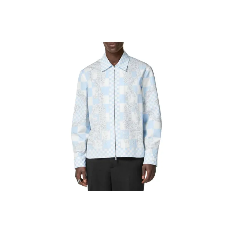 VERSACE Medusa Print Poplin Jacket-2