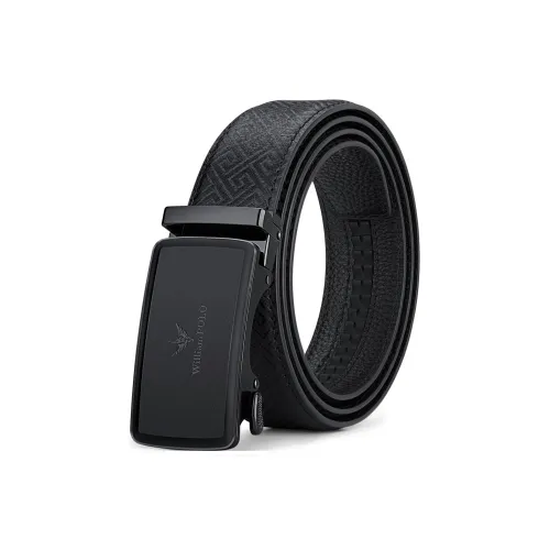 WilliamPOLO Leather Belts Men