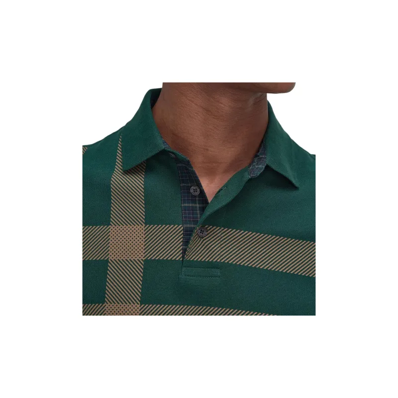 BARBOUR SS24 Polo Shirt Men's Mint Green-4