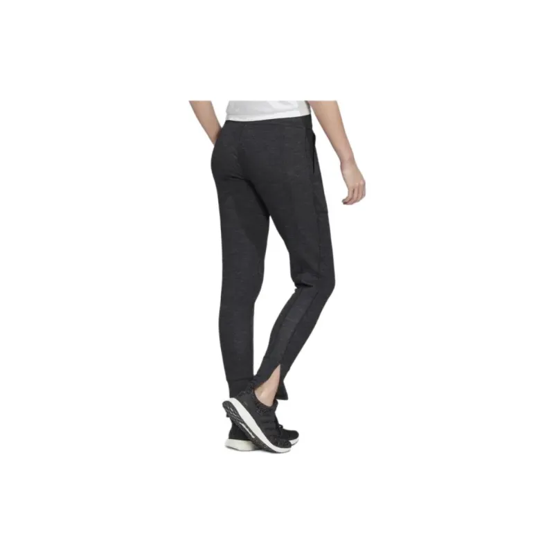 Adidas HIGH WAISTED SLIM PANTS Casual Pants Women's Black-3