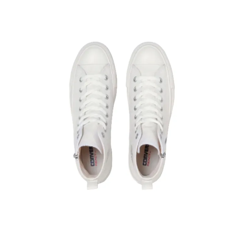 Converse All Star Anti Slip Wear Resistant High Top Canvas Shoes Unisex White-3