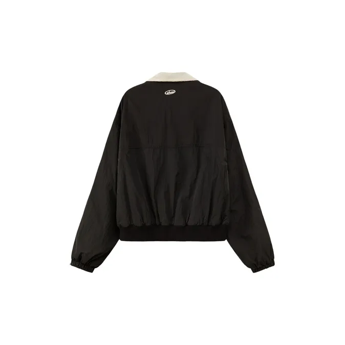 CHUU Cropped Coats Women's Black-1