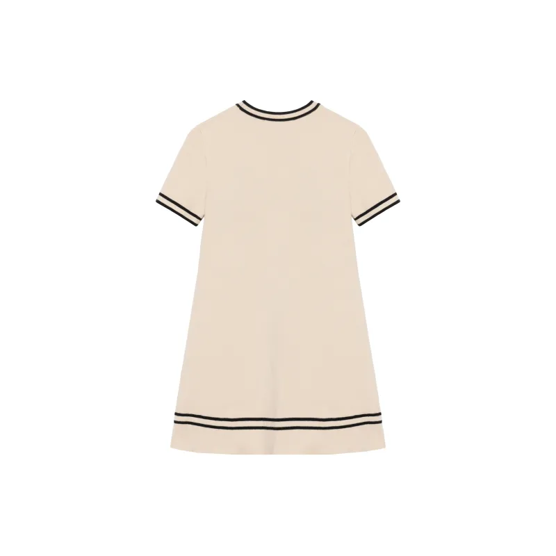 GUCCI Horsebit Short sleeve Knitted Dress-1