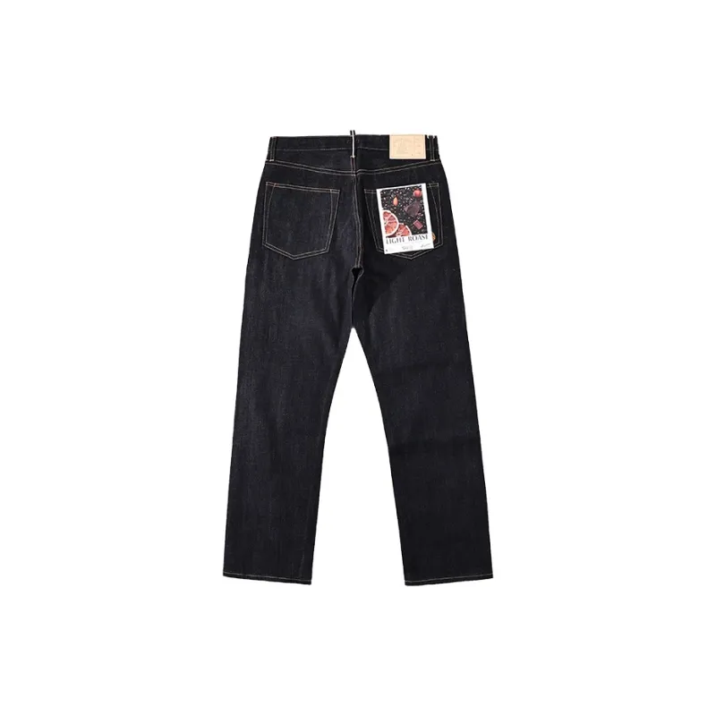 KORAKUBLUE x SHIXIANKAFEI Jeans Unisex Raw Denim Blue-1