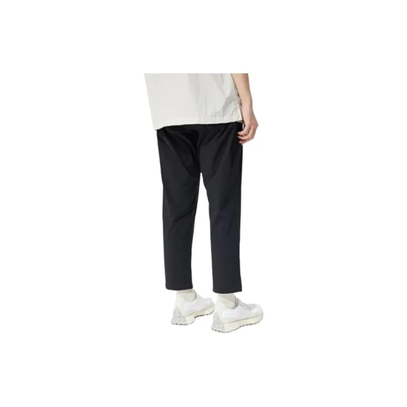 New Balance Knitted Sweatpants Men Black-4
