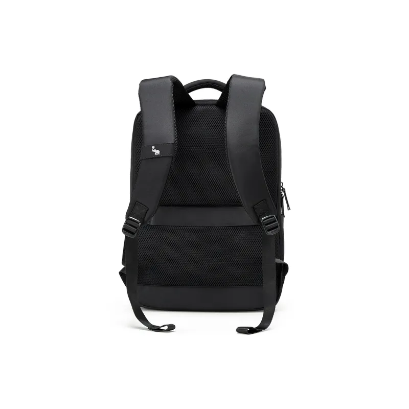 OIWAS Fabric Travel Backpack Laptop Bag Men's Black-4