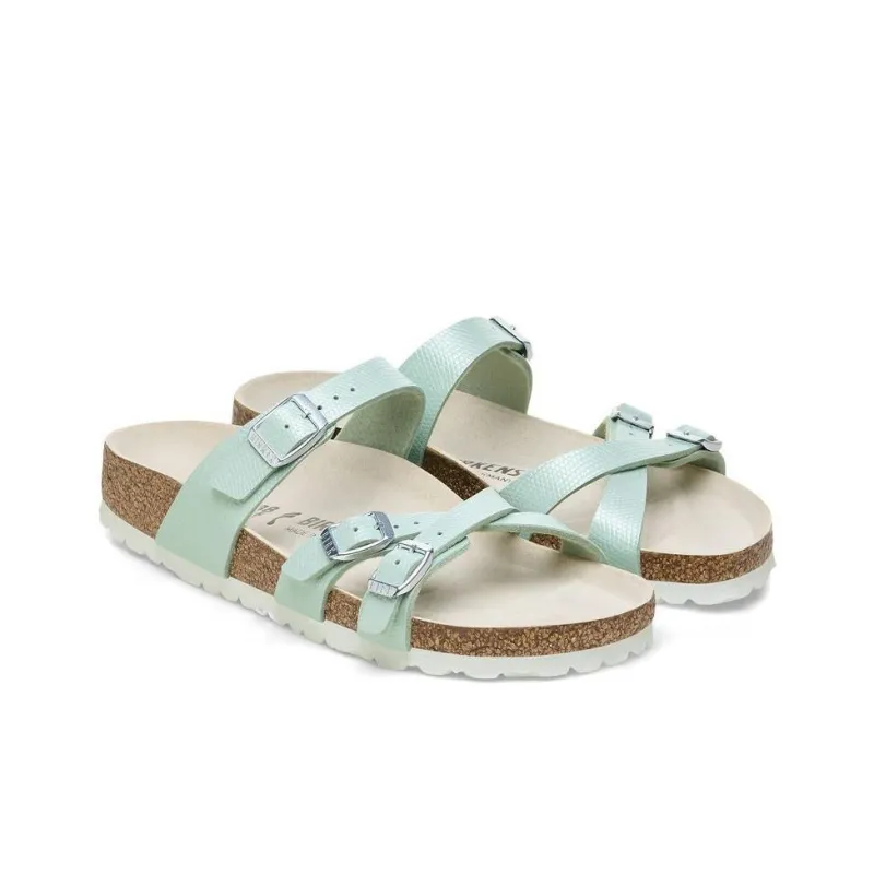Birkenstock Franca Strap Sandals Women's Green-3