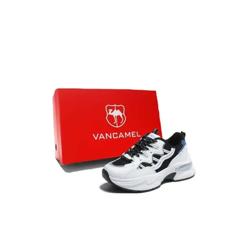 VanCamel Cushioned Wear-Resistant Lightweight Slip-Resistant Low-Top Chunky Sneakers Women's