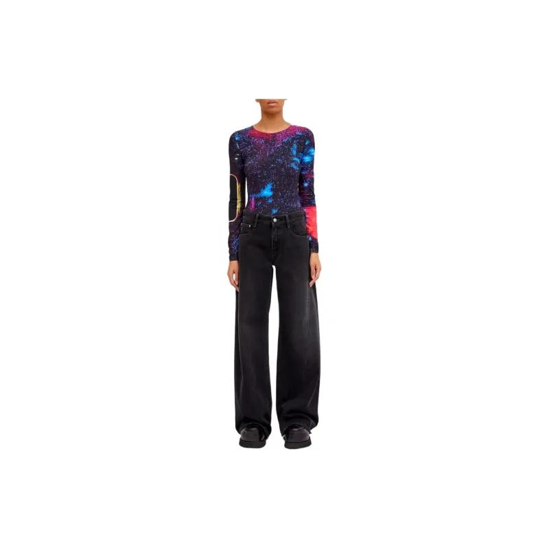 MM6 Maison Margiela Jeans Women's Black-1