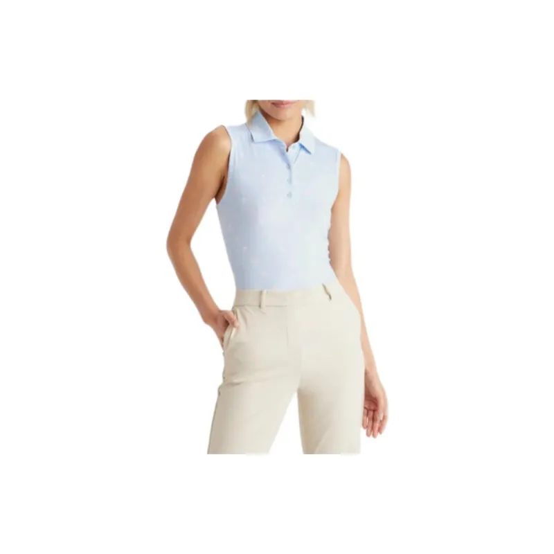 GFORE Polo Shirt Women's Light Blue-1