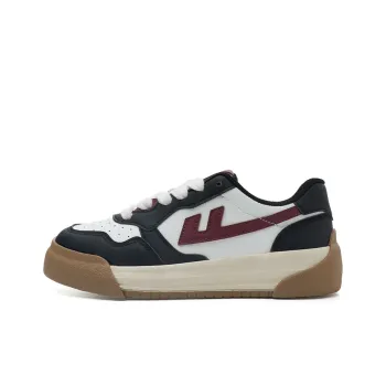 Warrior Warrior Lightweight Low Top Skateboard Shoes Women's Black Beige Red 1.0