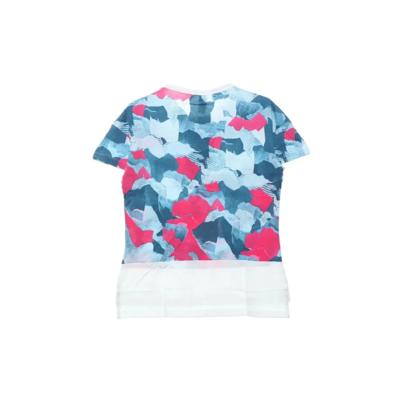 Adidas T-Shirt Women's White/True Red-1