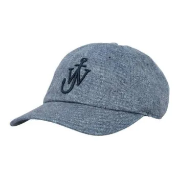 JW Anderson Cotton, Nylon, Polyester Baseball Caps Unisex Blue