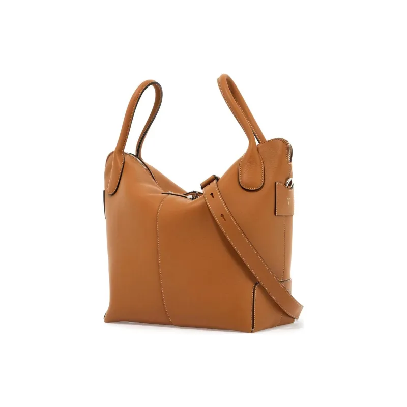 TOD'S Zipped Medium Top Handle Bag-2