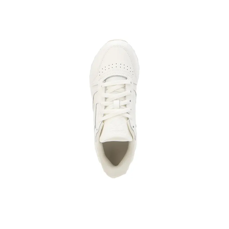 Reebok Classic Leather Anti Slip Wear Resistant Low Top Casual Shoes Women's White-2