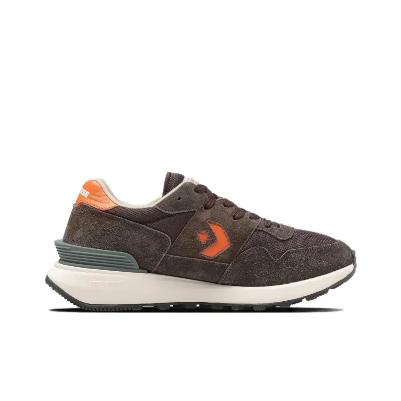 Converse Anti Slip Wear Resistant Low Top Casual Running Shoes Unisex Dark Brown-1