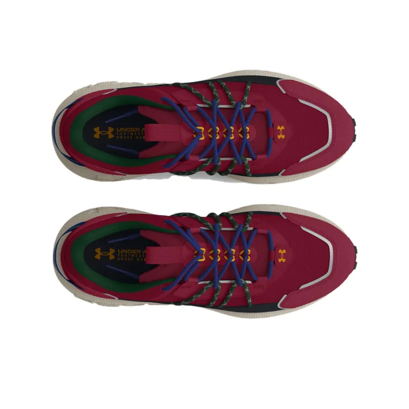 Under Armour VENTURE PRO Anti Slip Wear Resistant Low Top Casual Shoes Unisex Red Black-3