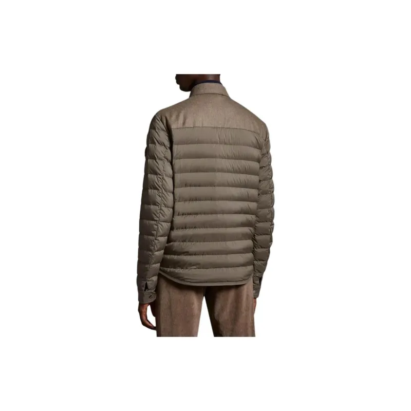Moncler Down Jacket Men's Light Brown-3