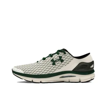 Under Armour Speedform Gemini Anti Slip Wear Resistant Low Top Casual Running Shoes Unisex Beige Green