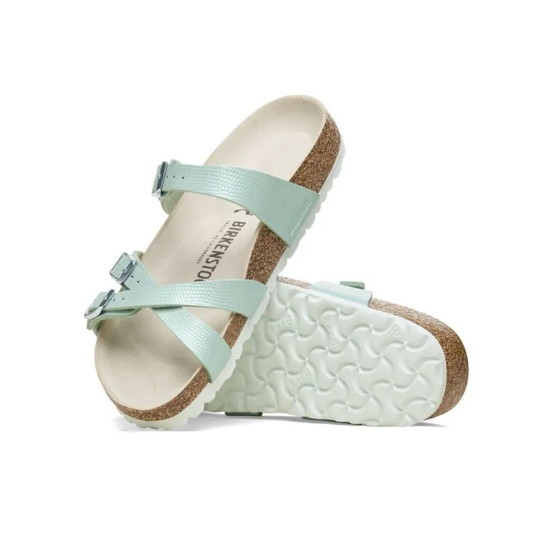 Birkenstock Franca Strap Sandals Women's Green-5