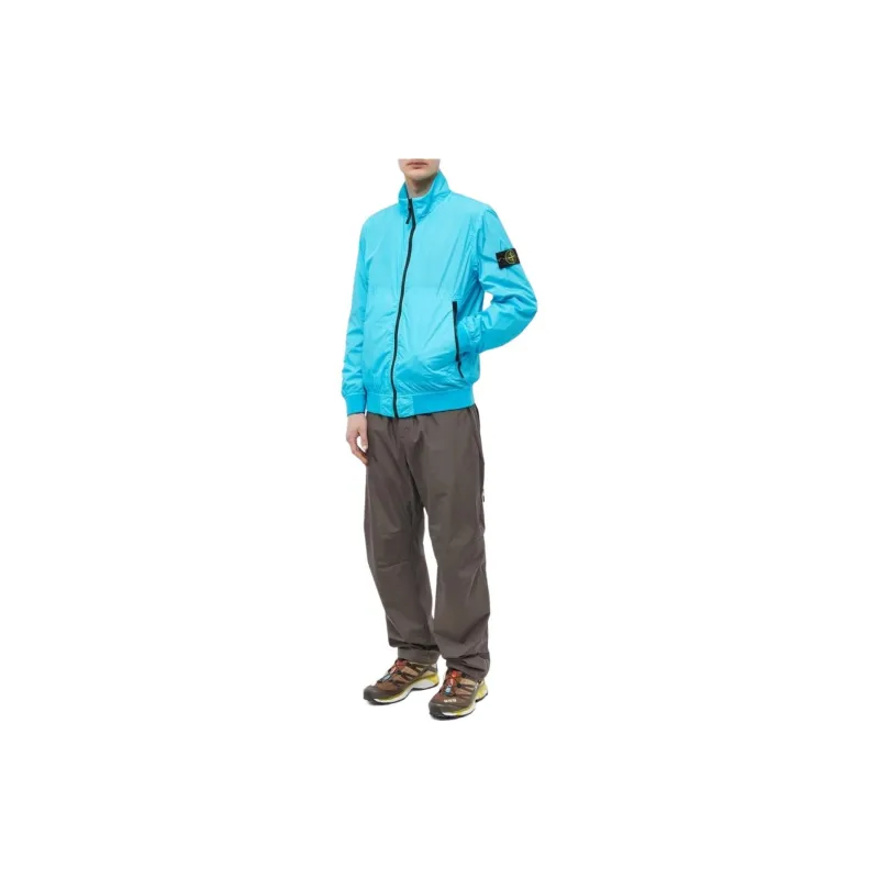 STONE ISLAND Jackets & Coats Men's Mint Blue-2