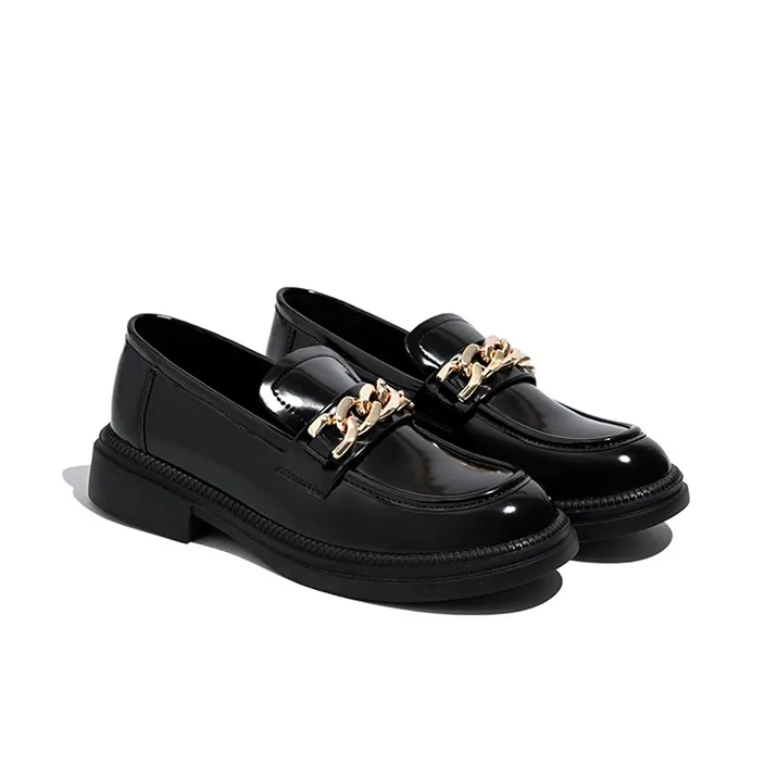 Old Meow Loafers 3.6cm Women's Black-1