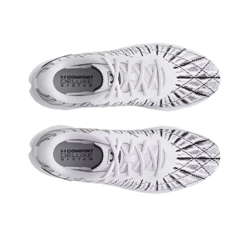 Under Armour Charged Breeze 2 Anti-Slip Wear-Resistant Low-Top Casual Running Shoes Men's White-2
